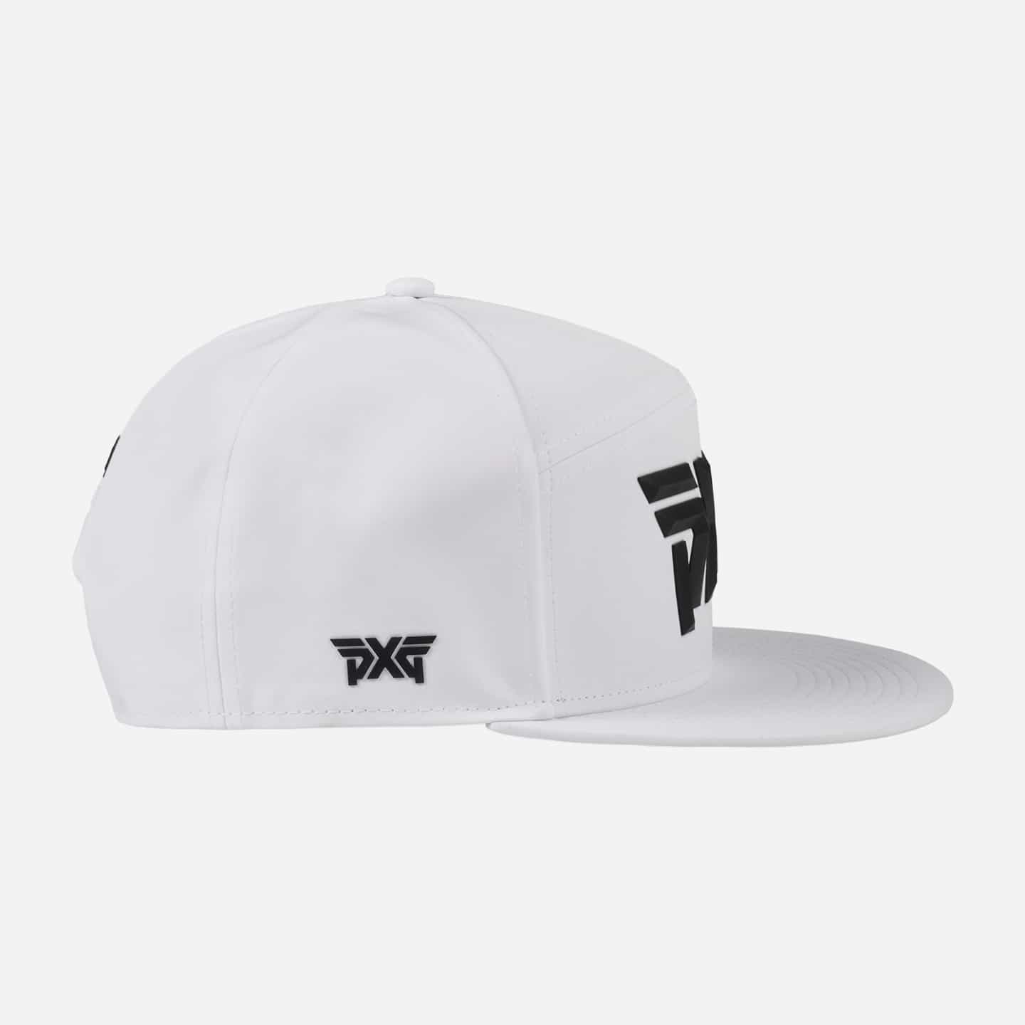 PXG キャンパー フラット ビル スナップバック キャップ