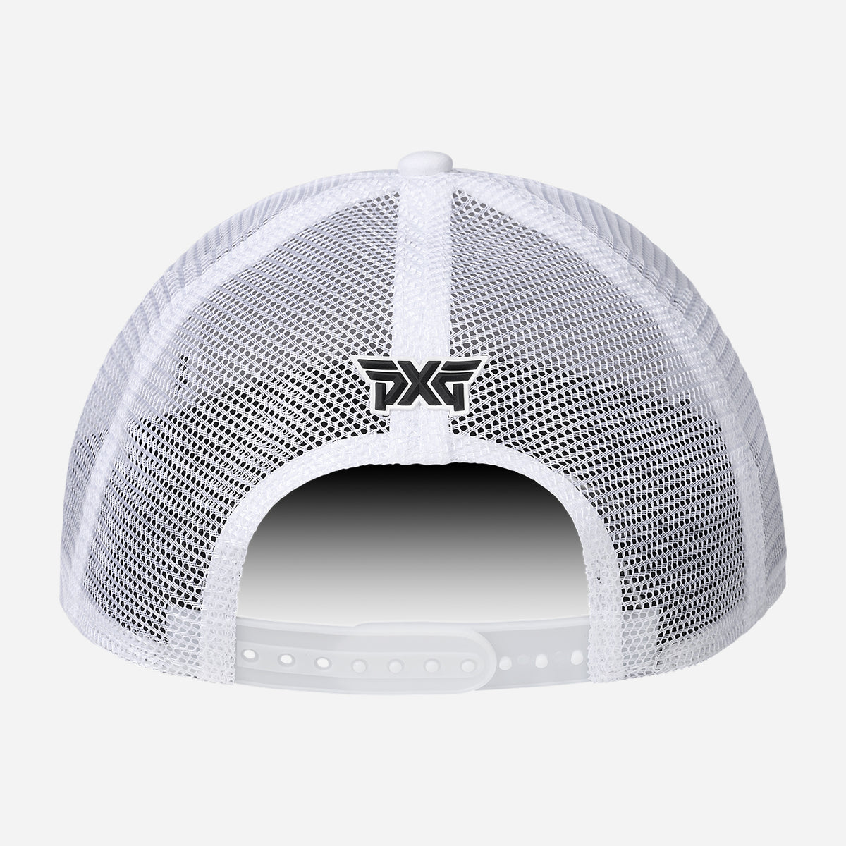PXG Trucker Mesh 5 Panel Hat, White, product photo 6