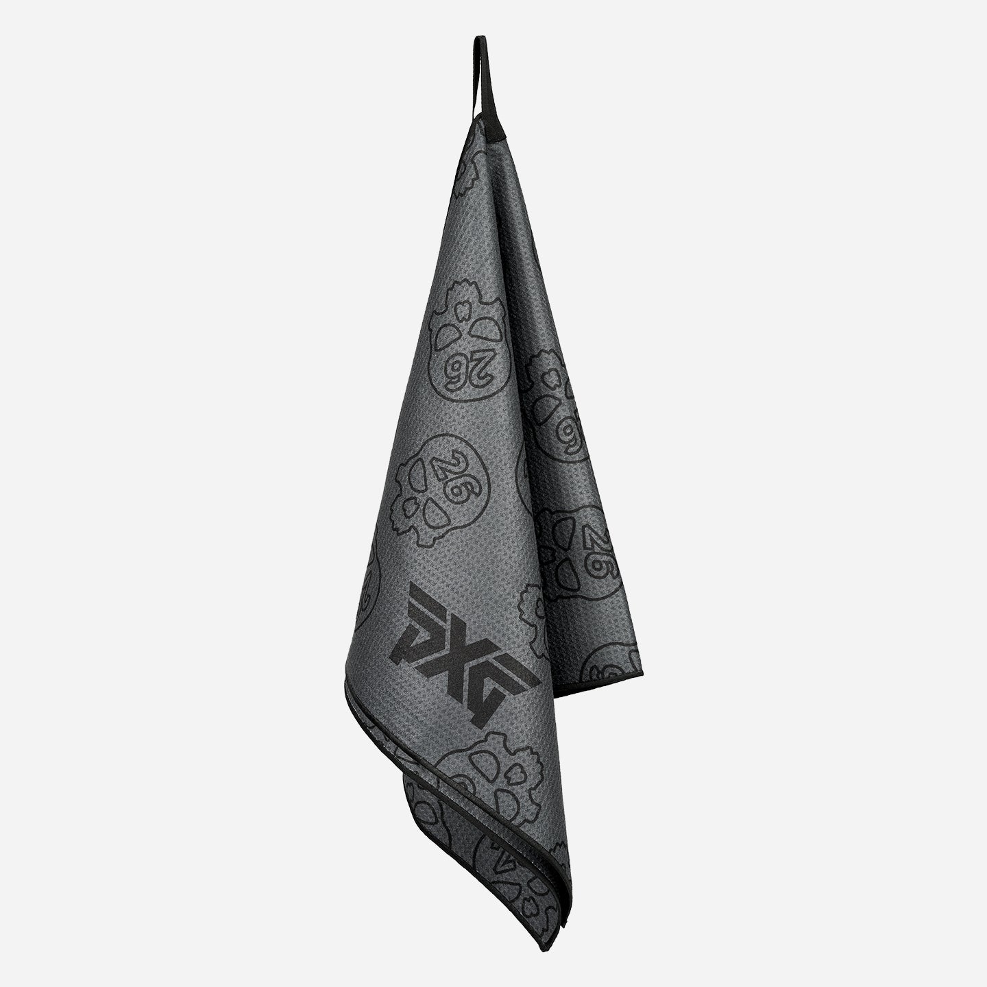 ダークネスリピートプレイヤーズタオル – ダークグレー – PXG Japan