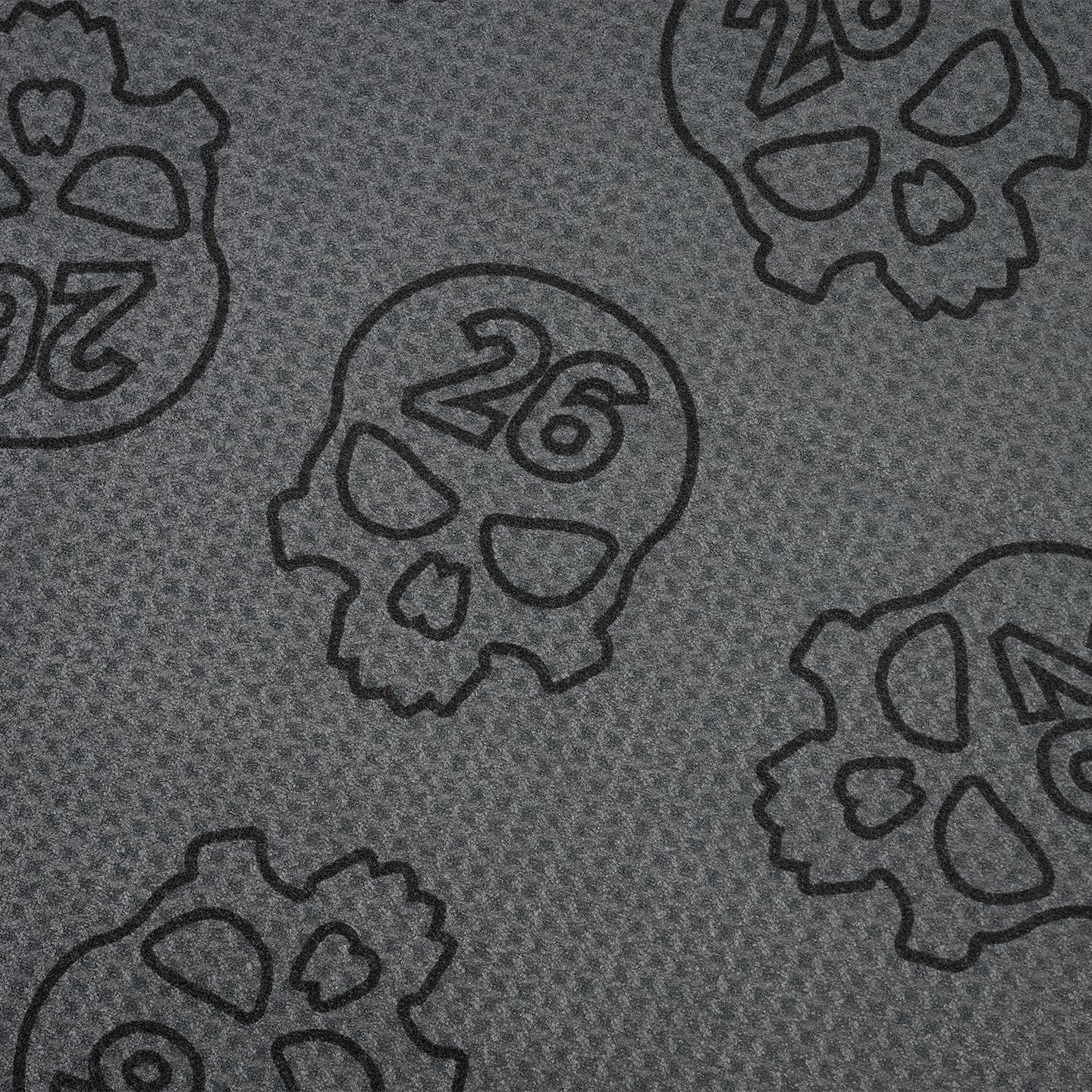 ダークネスリピートプレイヤーズタオル – ダークグレー 