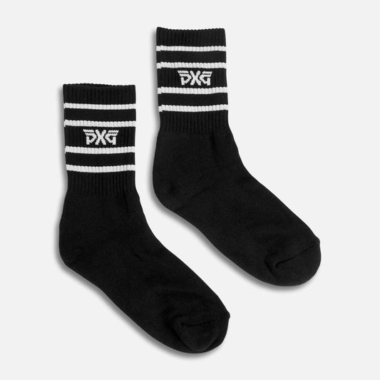 Women's Stripe Crew Socks - PXG Japan
