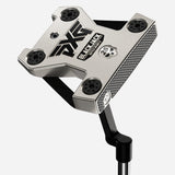 PXG Battle Ready II Blackjack putter head on a white background