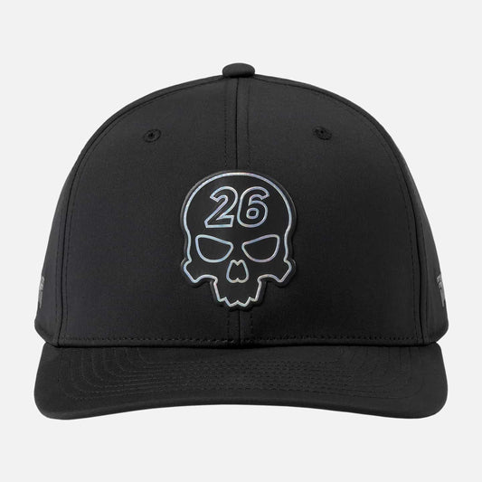 Darkness Skull 6-Panel Curved Bill Snapback Cap - PXG Japan
