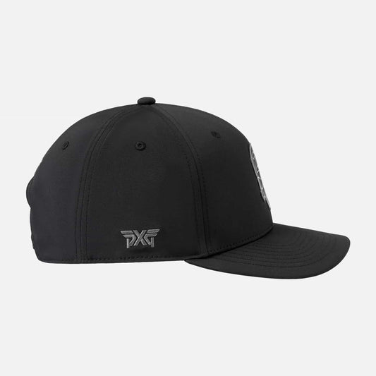 Darkness Skull 6-Panel Curved Bill Snapback Cap - PXG Japan