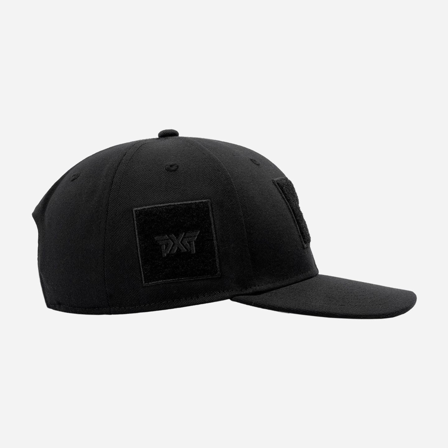 Velcro Patch 6-Panel Curved Bill Cap