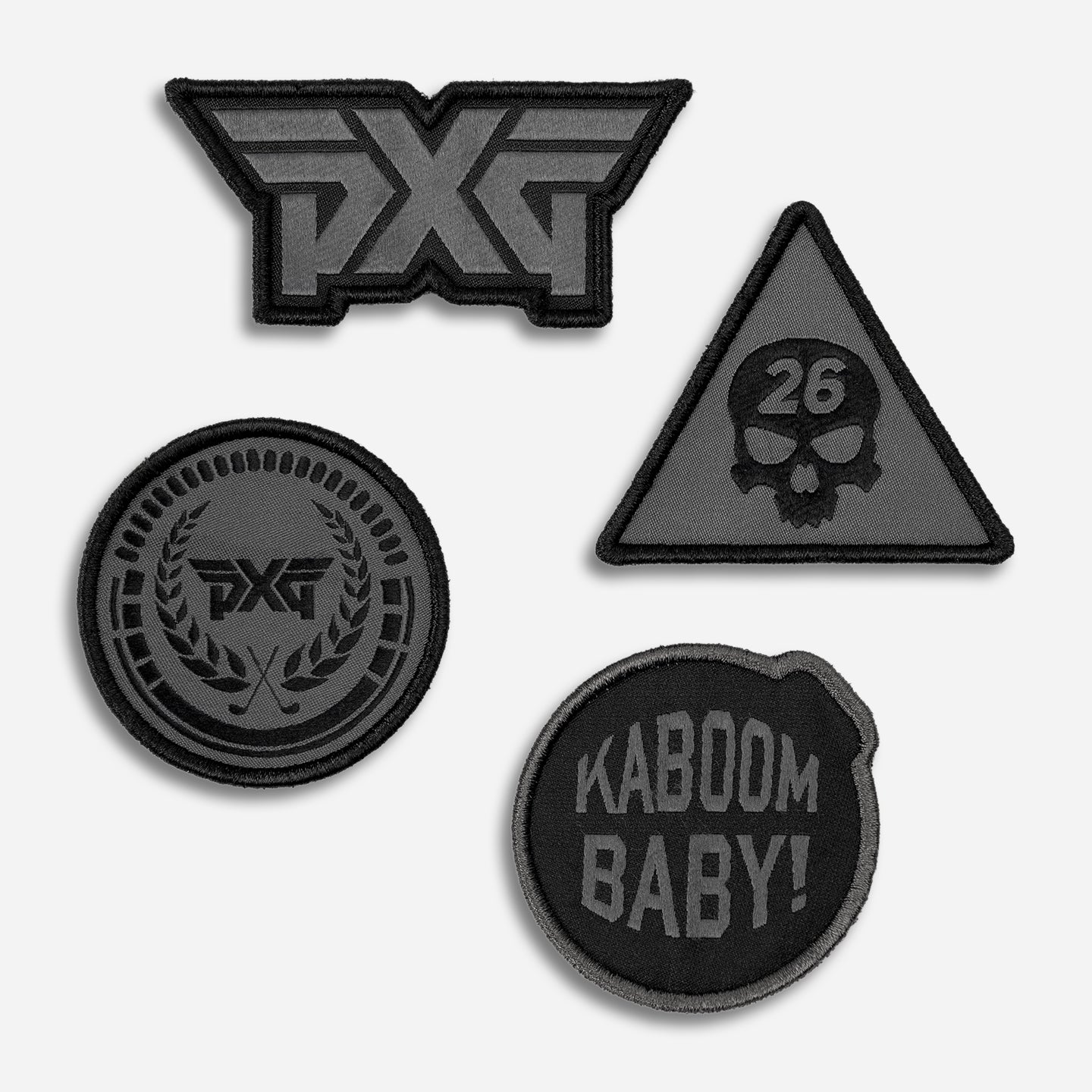 Velcro Patch 6-Panel Curved Bill Cap