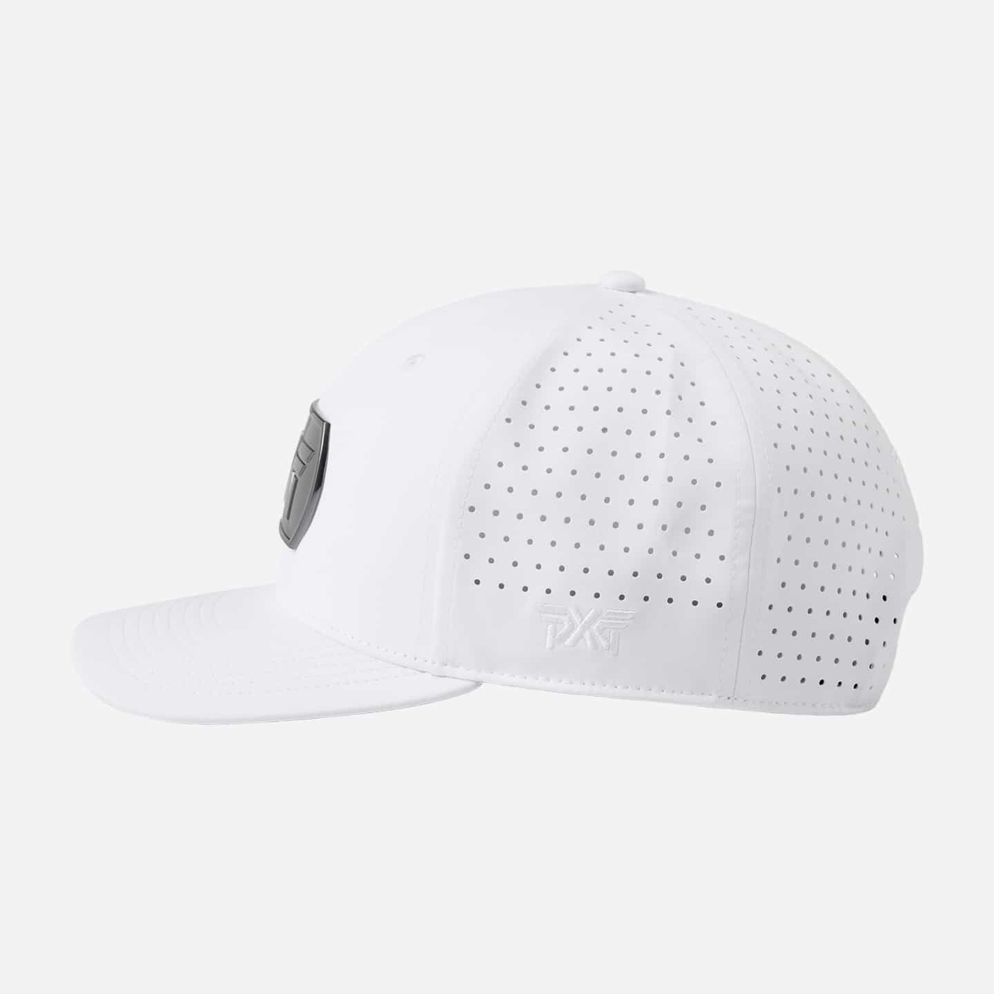 6 Panel Dog Tag Structured Low Crown Snapback