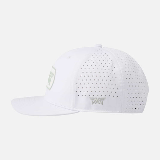 6 Panel Dog Tag Structured Low Crown Snapback - PXG Japan