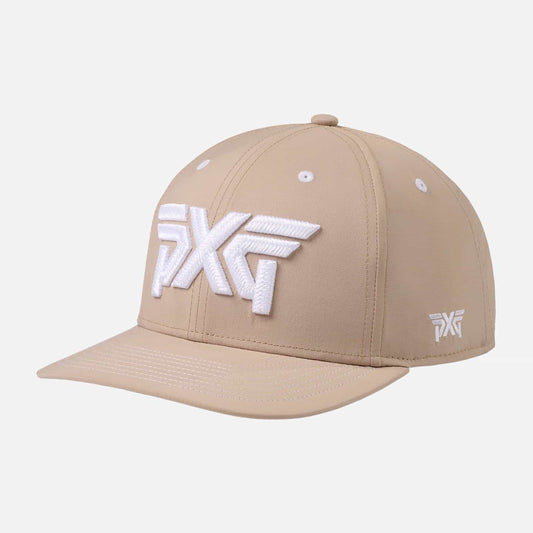 6 Panel Structured Low Crown Snapback - Warm Sand - One Size - PXG Japan