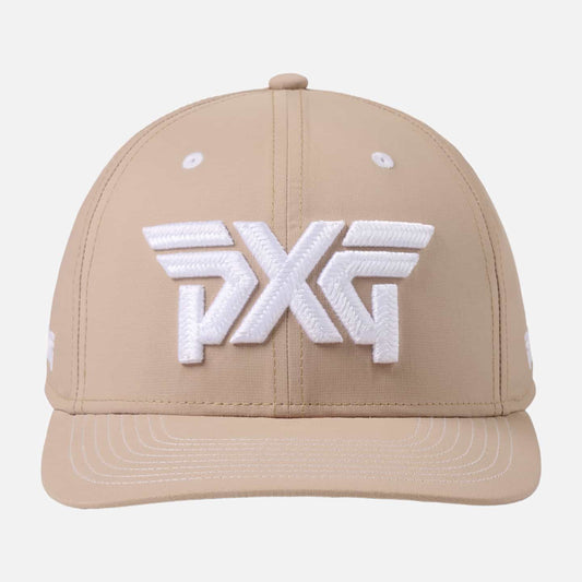 6 Panel Structured Low Crown Snapback - Warm Sand - One Size - PXG Japan