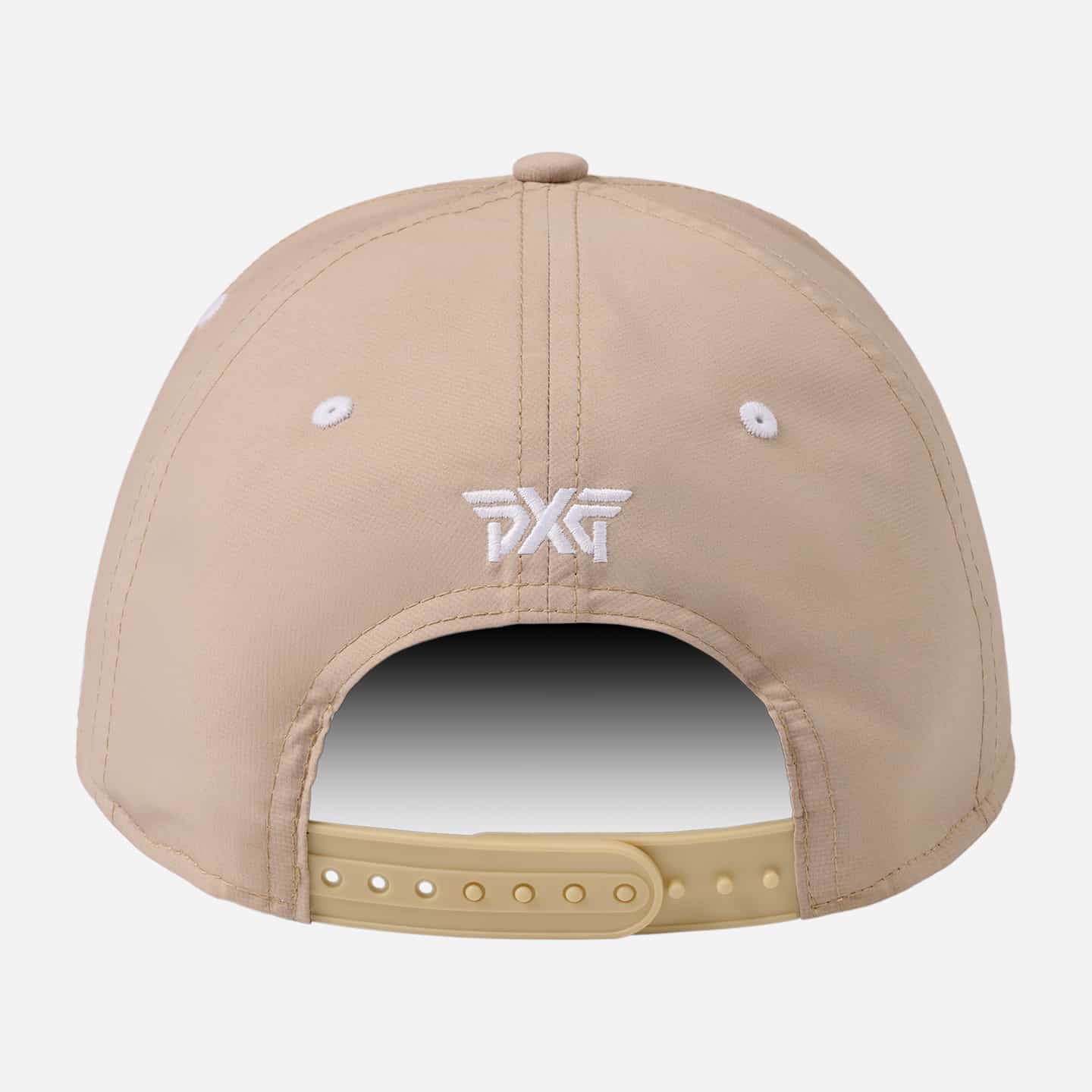 6 PANEL STRUCTURED LOW CROWN SNAPBACK - (ウォームサンド)