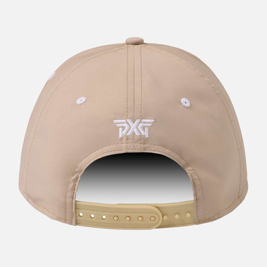 6 Panel Structured Low Crown Snapback - Warm Sand - One Size - PXG Japan