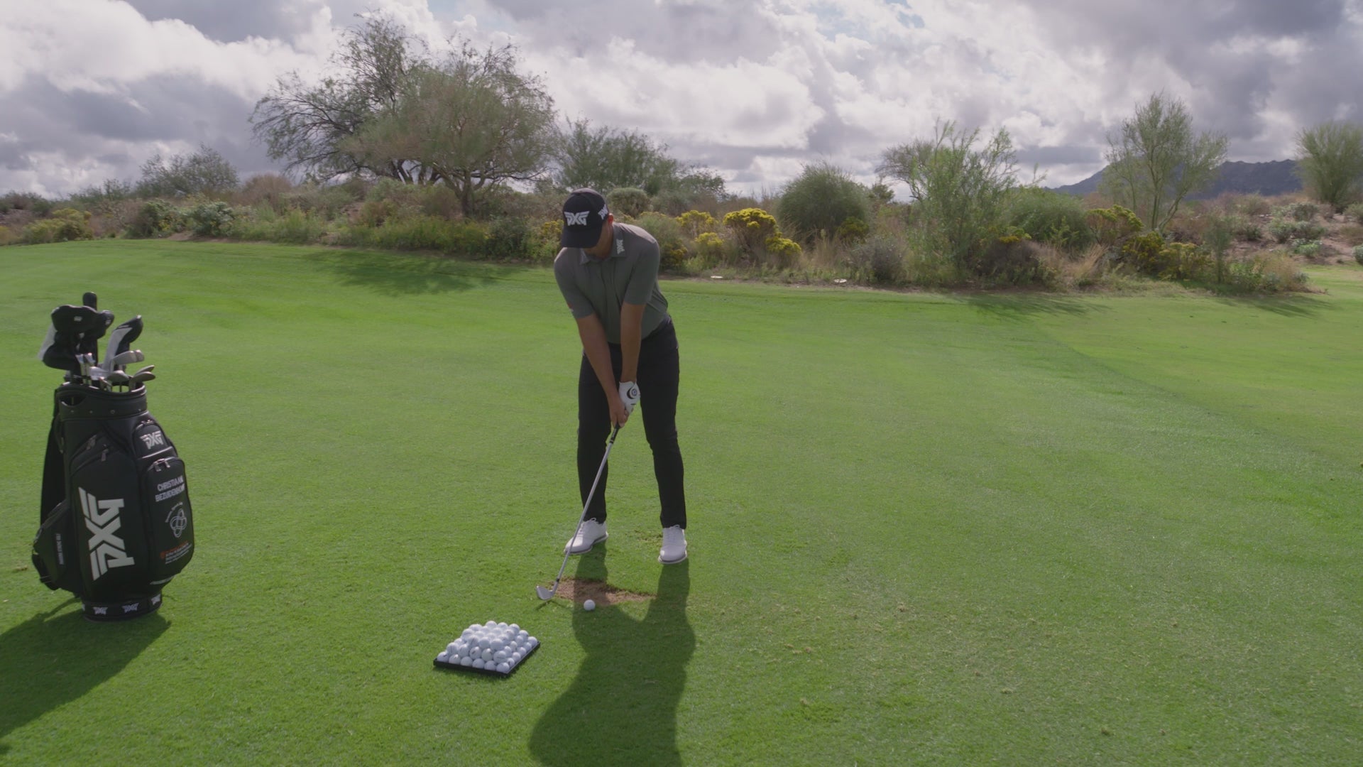 PGA Pro Tour Christiaan Bezuidenhout and his pro video.